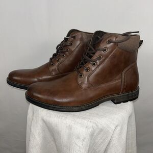 Men's Mountain Creek Boots Sz 11 Portman 033293 Dress Shoes Faux Leather box